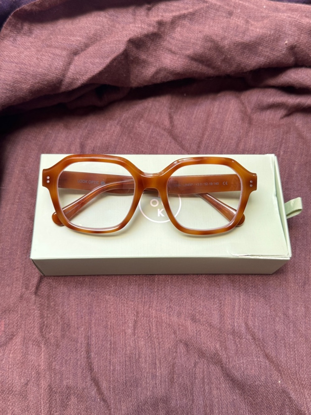 LOOK OPTIC Uma Progressive 3.00 Shiny Vintage Tortoise - Picture 2 of 10